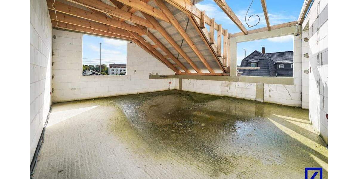 Exklusive 3-Zimmer-Dachgeschosswohnung mit Balkon - Neubau Effizienzhaus 55 in Lilienthal 3 zimmer