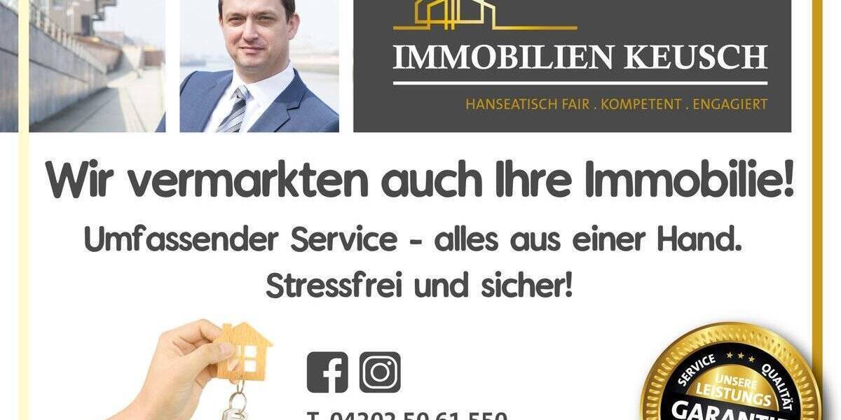 Doppelhaushälfte Ottersberg / Otterstedt Otterstedt - 5 Zimmer, 118 m&sup2;, 298.000&euro; | Angebot:25775310