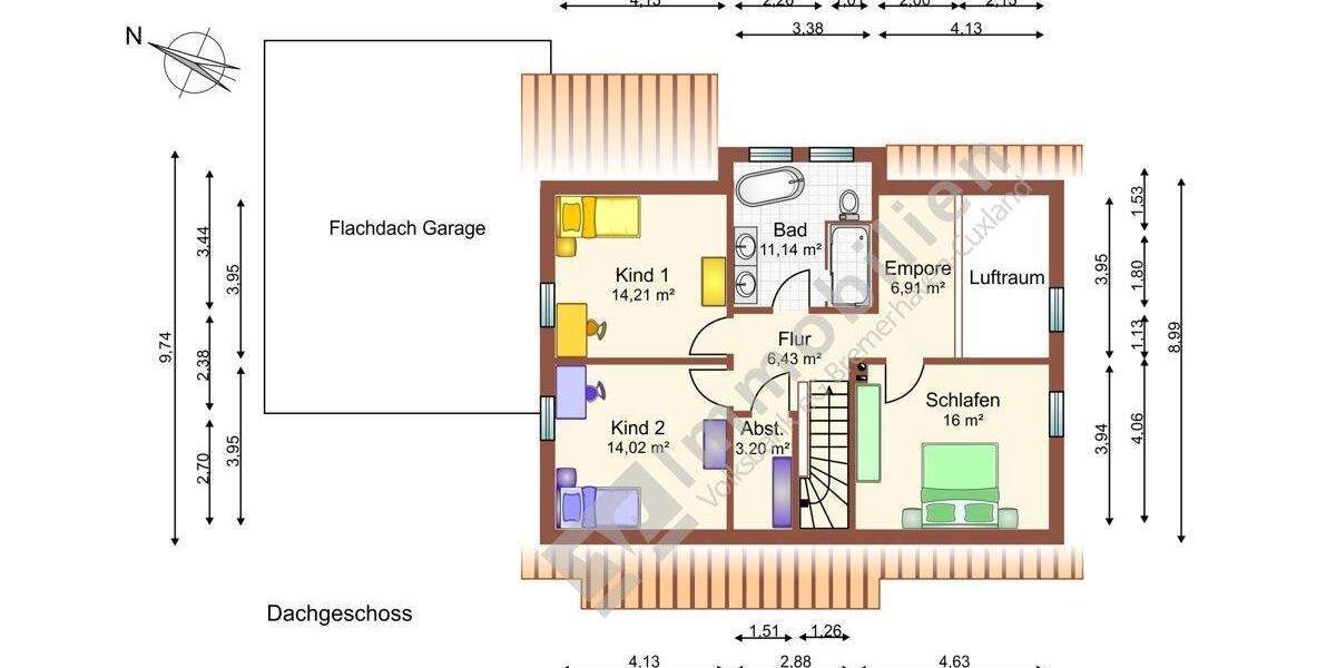Einfamilienhaus Kirchtimke / Ostertimke Kirchtimke - 6 Zimmer, 164 m&sup2;, 499.000&euro; | Angebot:25661831