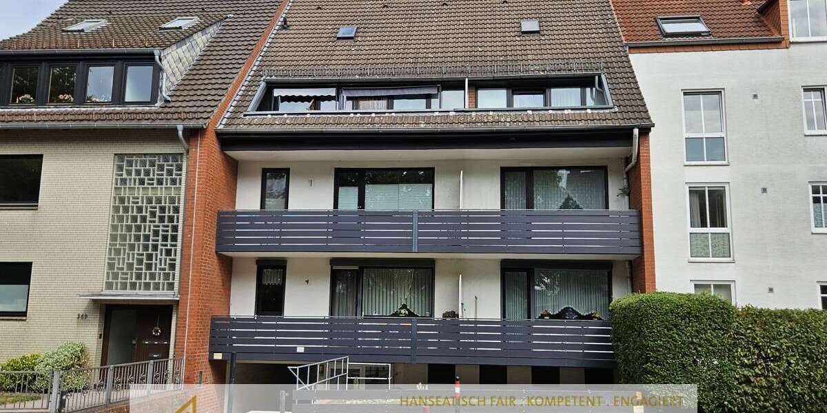 Etagenwohnung Bremen / Woltmershausen Woltmershausen - 3 Zimmer, 73 m&sup2;, 179.000&euro; | Angebot:27460049