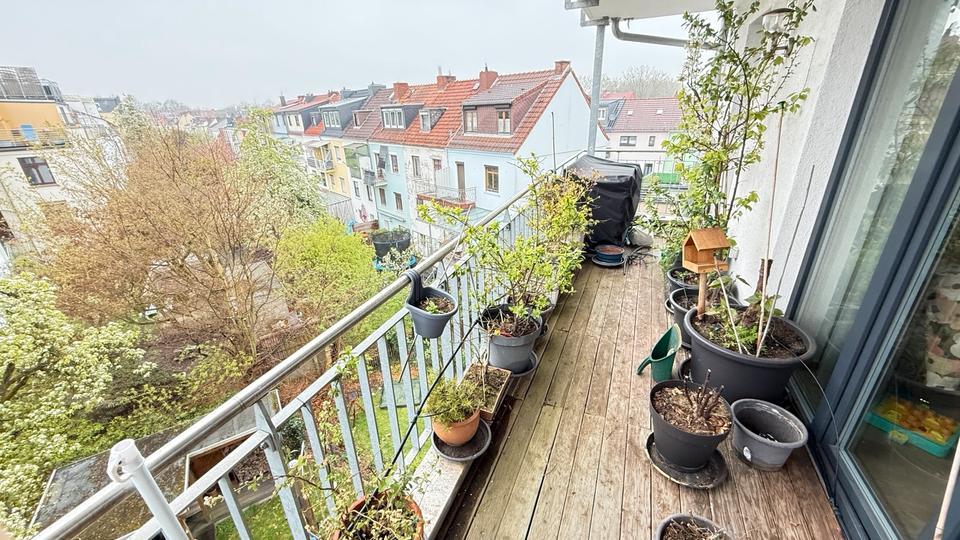 Etagenwohnung Bremen Findorff - 2 Zimmer, 60 m&sup2;, 900&euro; | Angebot:26478684