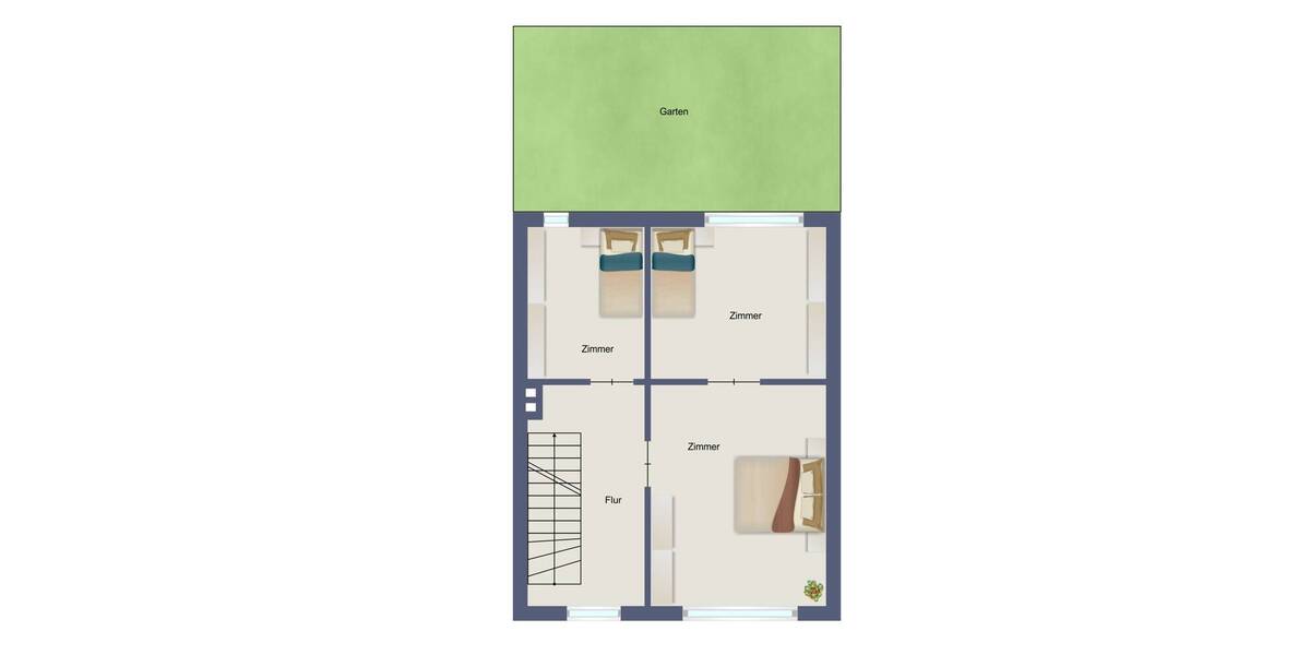 Etagenwohnung Bremen / Woltmershausen Woltmershausen - 3 Zimmer, 50 m&sup2;, 169.000&euro; | Angebot:24112102