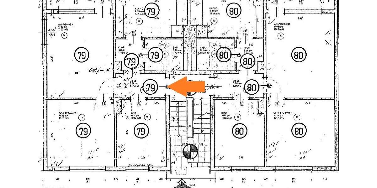 Hochparterre Bremen Walle - 3 Zimmer, 64 m&sup2;, 174.900&euro; | Angebot:24769429