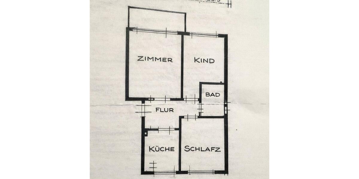 Etagenwohnung Bremen Walle - 3 Zimmer, 65 m&sup2;, 850&euro; | Angebot:24851288