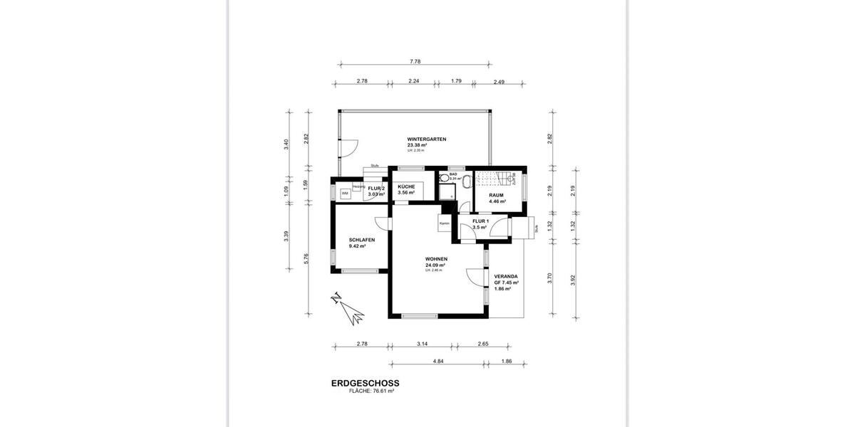 Einfamilienhaus Ottersberg - 3 Zimmer, 48 m&sup2;, 220.000&euro; | Angebot:26549505