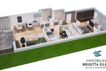 Wohnung Achim - 3 Zimmer, 107 m&sup2;, 499.000&euro; | Angebot:26060384