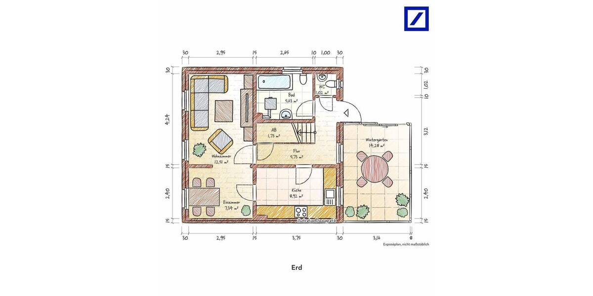 Doppelhaushälfte Bremen Arbergen - 4 Zimmer, 75 m&sup2;, 235.000&euro; | Angebot:26596583