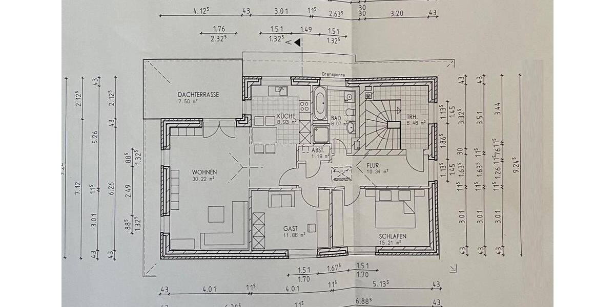 Einfamilienhaus Syke - 3 Zimmer, 93 m&sup2;, 950&euro; | Angebot:25053325