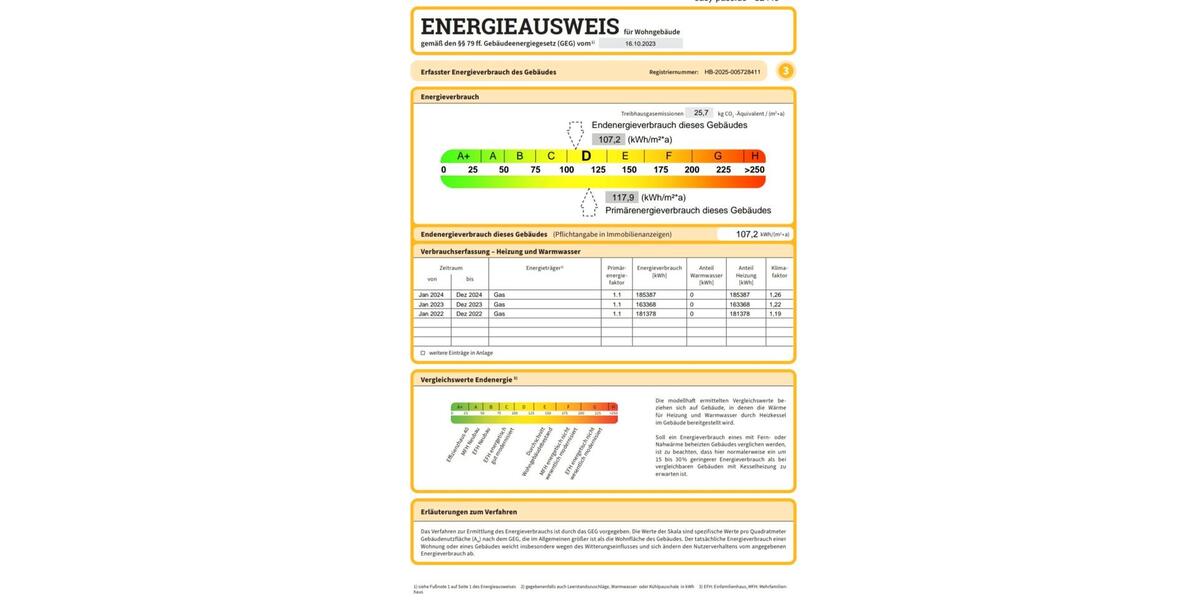 Etagenwohnung Bremen Burglesum - 2.5 Zimmer, 75 m&sup2;, 215.000&euro; | Angebot:26110291