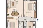 Erdgeschoßwohnung Bremen Huchting - 3 Zimmer, 63 m&sup2;, 189.000&euro; | Angebot:27169250