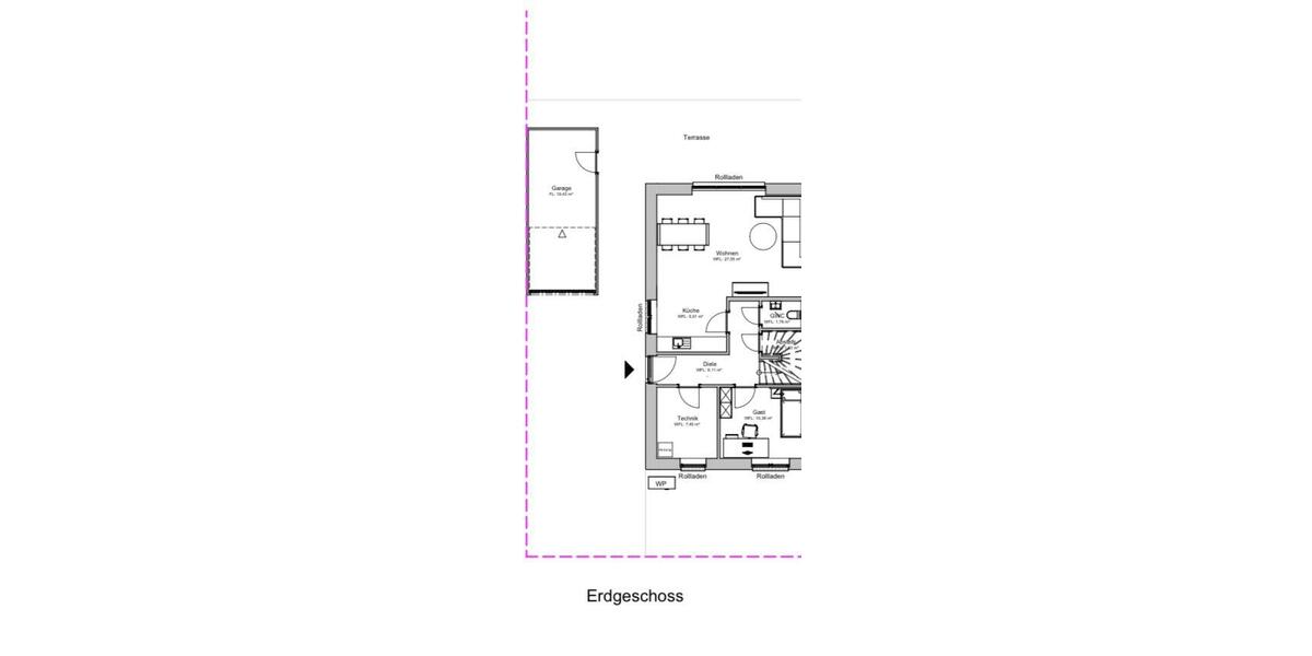 Doppelhaushälfte Bassum - 5 Zimmer, 117 m&sup2;, 1.500&euro; | Angebot:26678437