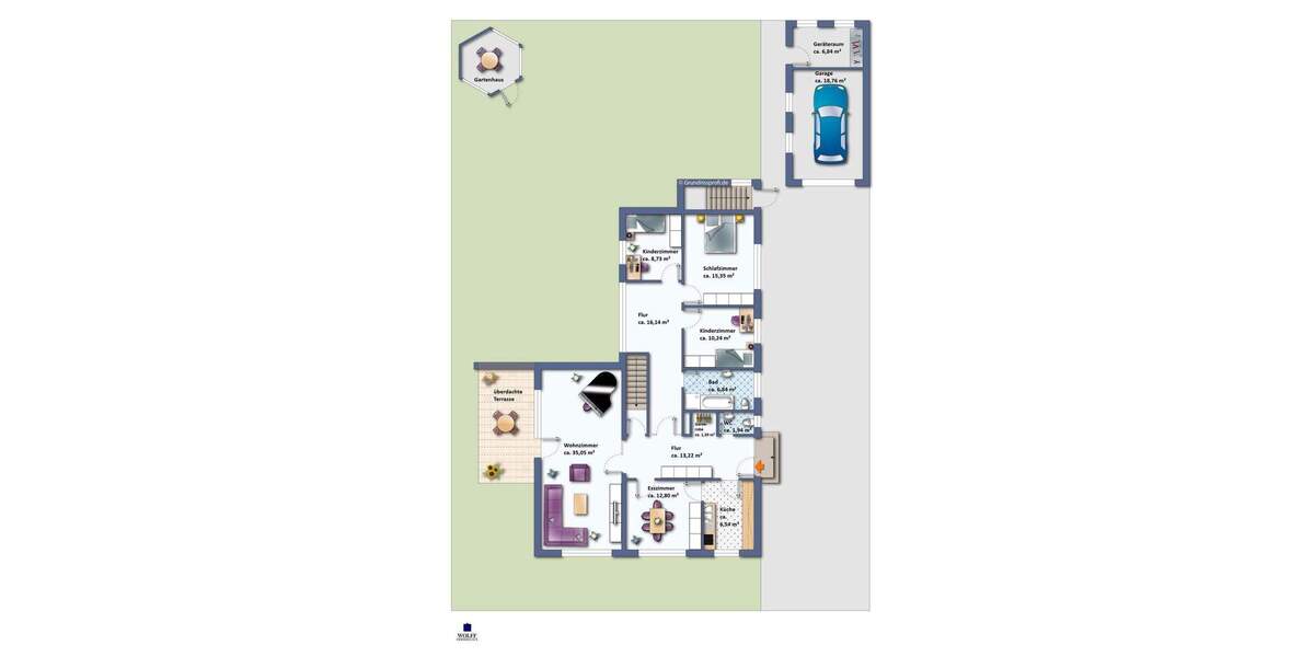 Bungalow Delmenhorst Deichhorst - 5 Zimmer, 130 m&sup2;, 315.000&euro; | Angebot:25692775