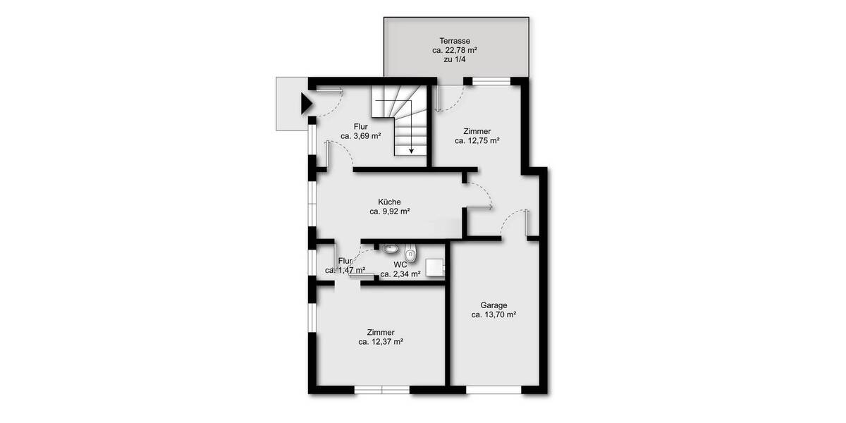 Mehrfamilienhaus, Wohnhaus Bremen / Burgdamm Burgdamm - 4 Zimmer, 80 m&sup2;, 195.000&euro; | Angebot:26704350
