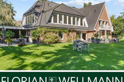 Bremen - Oberneuland | Mondänes Einfamilienhaus mit viel Platz und hochwertiger Ausstattung auf wunderschönem Parkgrundstück 8 zimmer