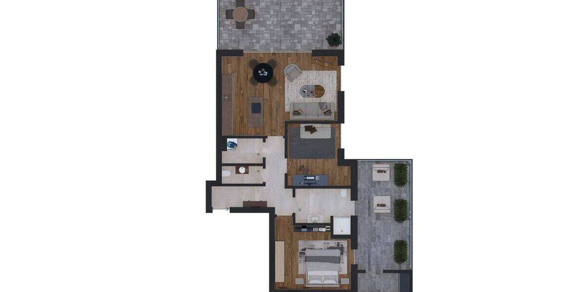 Etagenwohnung Achim Baden - 3 Zimmer, 108 m&sup2;, 539.000&euro; | Angebot:26065460