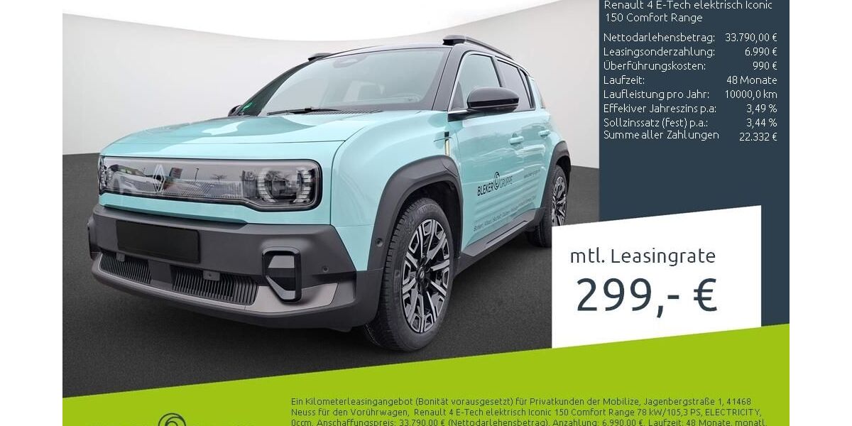 Renault R 4 3.500 km 31.950 &euro; Stuhr 28816