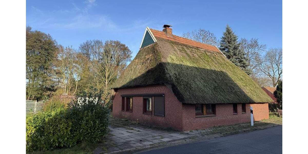 Sanierungsobjekt mit Reetdach in ruhiger Lage von Lemwerder-Deichshausen 5 zimmer