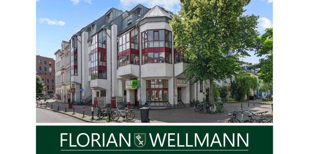 Etagenwohnung Bremen Ostertor - 2 Zimmer, 72 m&sup2;, 299.000&euro; | Angebot:26117564