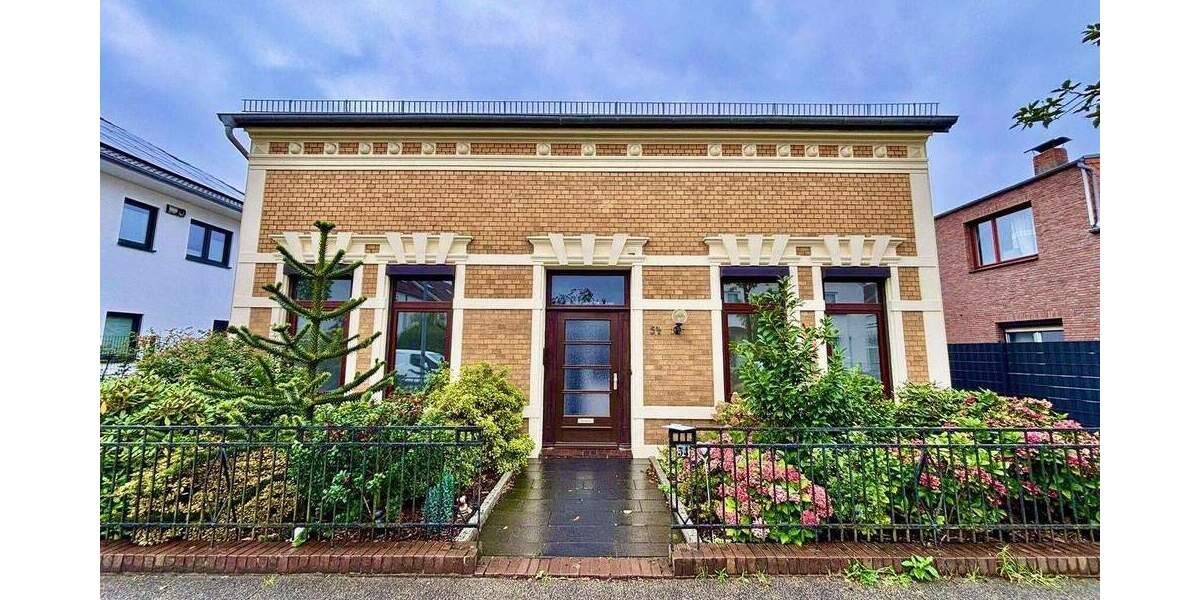 Hinter Jugendstilfassade individuelle EG-Etage mit eigenem Garten ca. 95 qm WF ruhige Nebenstr. 3 zimmer