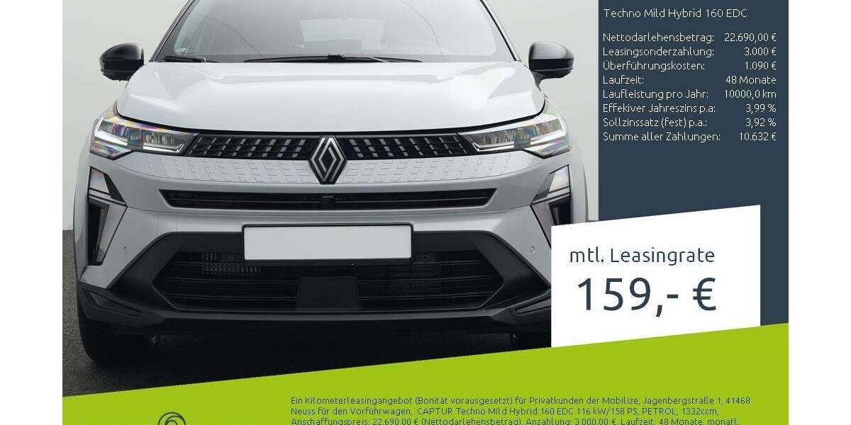 Renault Captur 13.000 km 22.480 &euro; Stuhr 28816
