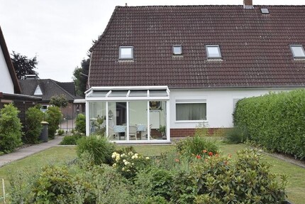 Großes modernisiertes EFH + EBK + Wintergarten + 3 Bäder mit 2 Stellplätzen vor dem Haus - Haus Syke / Siedlung Gessel Gessel | Angebot:24213112