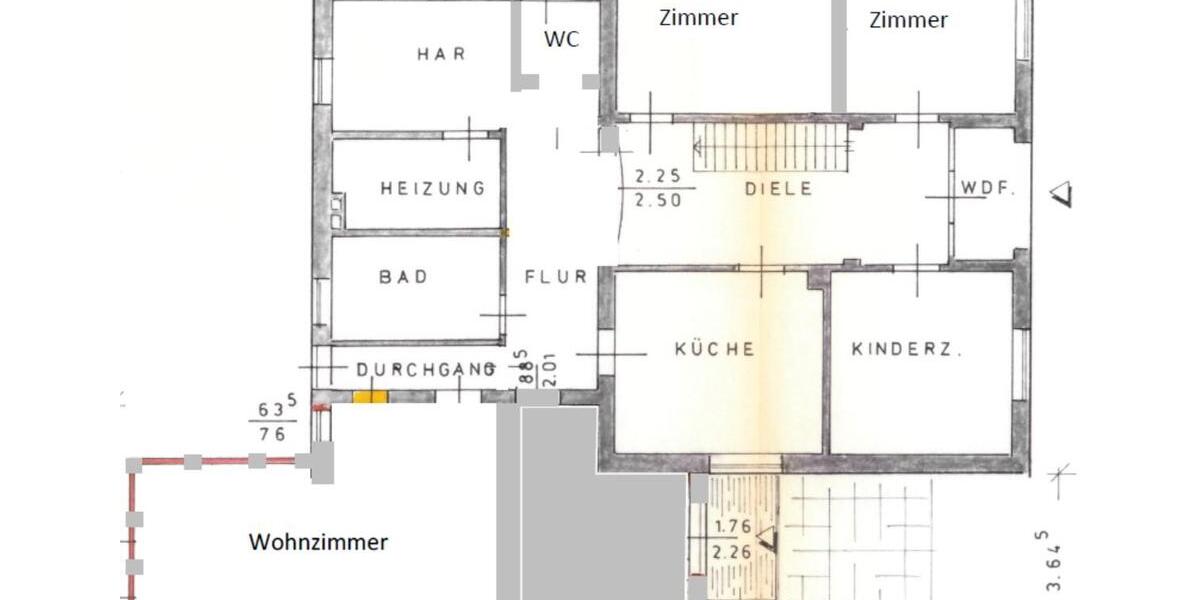 Erdgeschoßwohnung Hambergen - 4 Zimmer, 145 m&sup2;, 1.150&euro; | Angebot:26282961