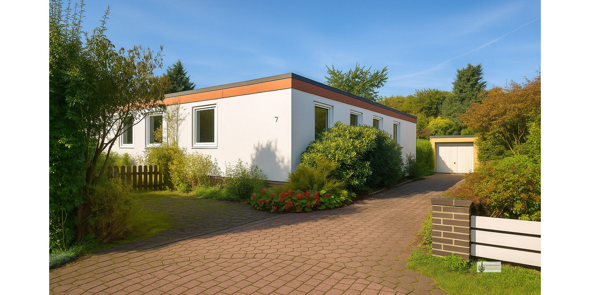 Bungalow mit Vollkeller + Garage + Garten Interessantes Potenzial ! - Einfamilienhaus Syke / Siedlung Gessel Siedlung Gessel | Angebot:26882737