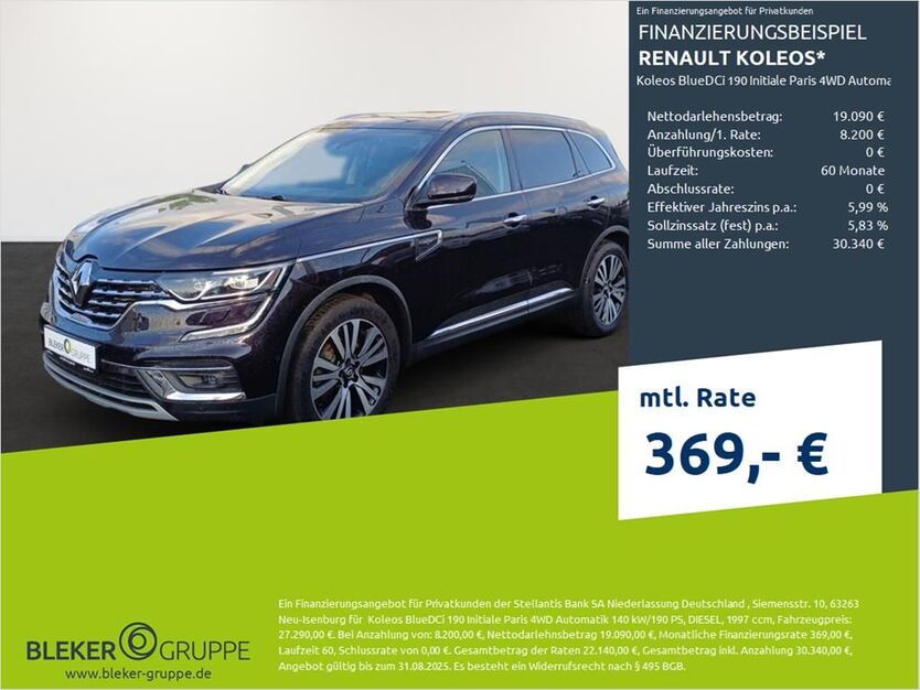 Renault Koleos 30.495 km 26.490 € Stuhr 28816