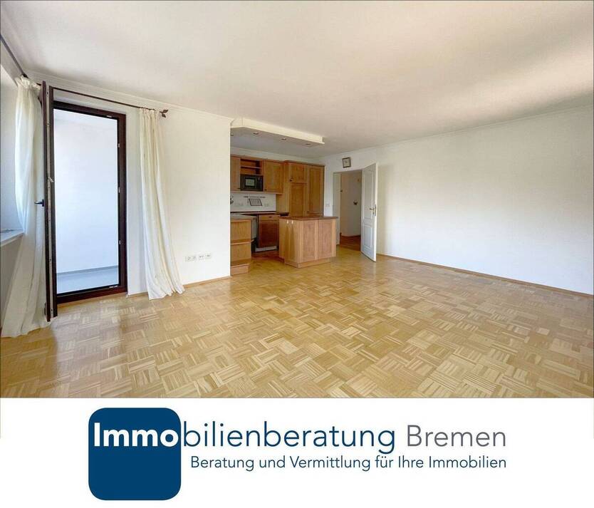 Bezugsfreie barrierefreie Eigentumswohnung mit 3 Balkonen und Garage 4 zimmer