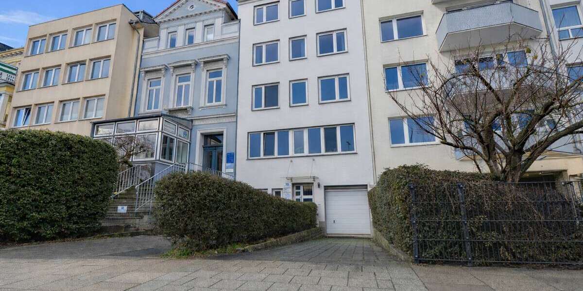 Etagenwohnung Bremen Östliche Vorstadt - 3 Zimmer, 82 m&sup2;, 1.200&euro; | Angebot:25088595