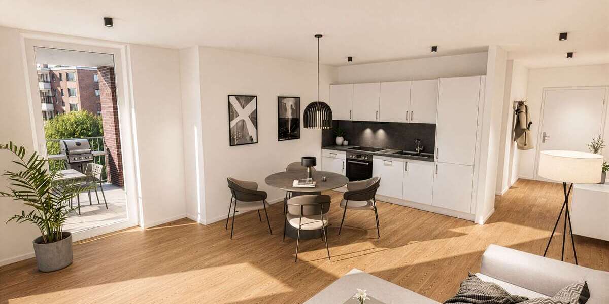 Etagenwohnung Bremen Horn-Lehe - 1 Zimmer, 33 m&sup2;, 695&euro; | Angebot:27356672
