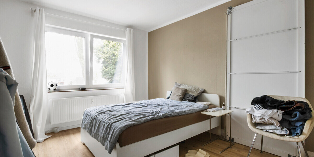 Delmenhorst-Mitte Vermietete 2 Zi.-Hochparterrewohnung mit Balkon - Erdgeschoßwohnung Delmenhorst Deichhorst | Angebot:26182531