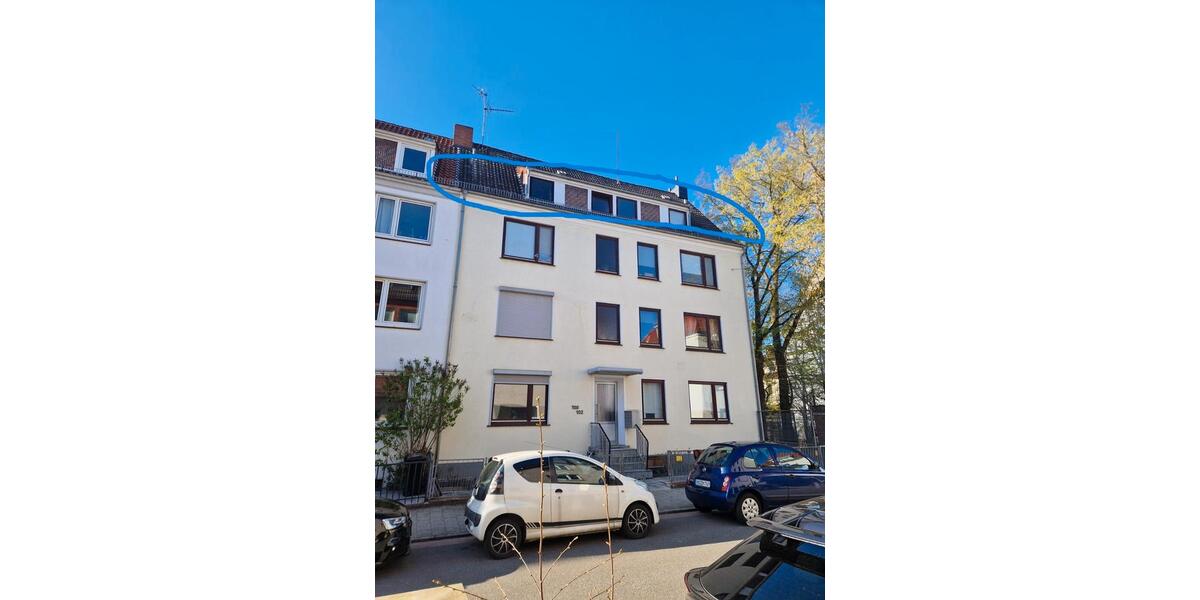 Dachgeschoßwohnung Bremen Findorff - 2.5 Zimmer, 52 m&sup2;, 155.000&euro; | Angebot:27190921