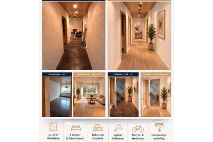 Wohnung Bremen Gartenstadt Süd - 3 Zimmer, 189.000&euro; | Angebot:26702695