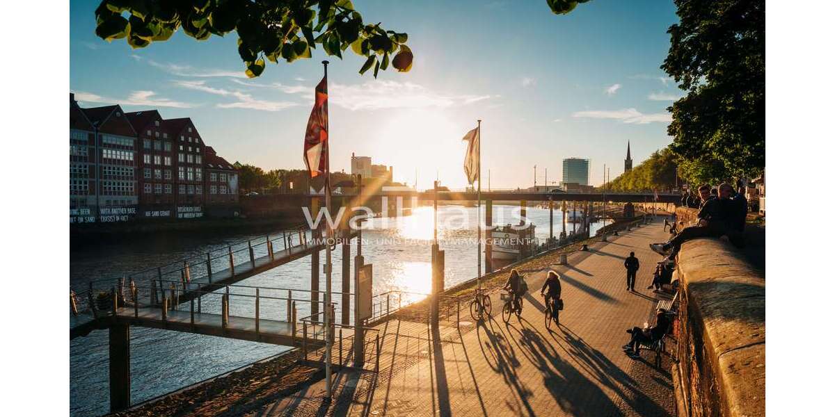 Etagenwohnung Bremen Mitte - 2 Zimmer, 50 m&sup2;, 750&euro; | Angebot:27167382