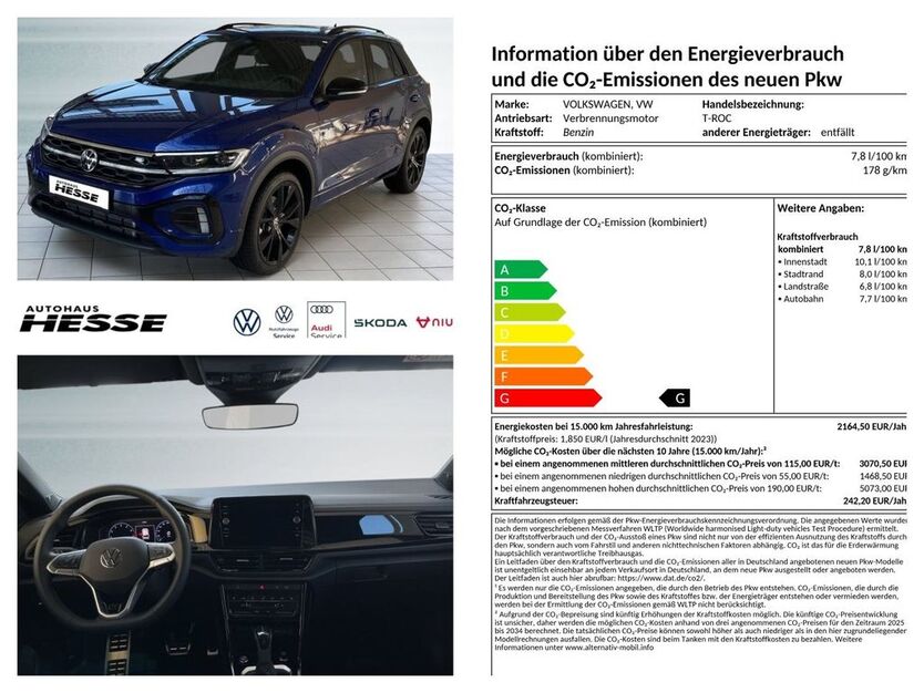 VW T-Roc 5.000 km 45.930 € Sottrum 27367