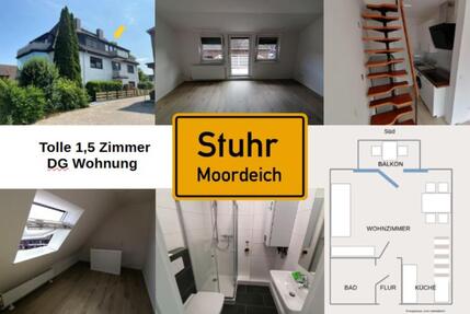 1.6.1.7. Tolle 1,5 Zimmer DG-Wohnung in Stuhr - modernisiert