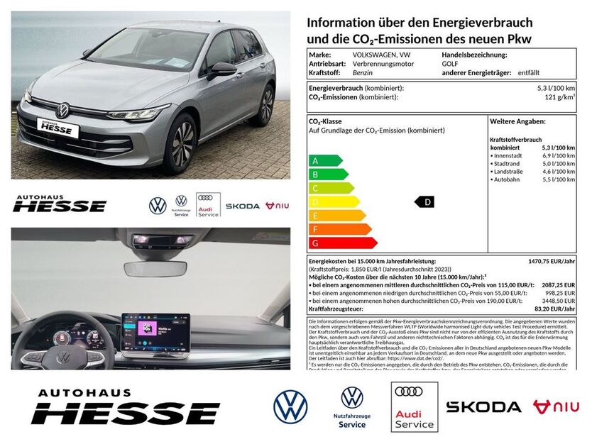 VW Golf 20.046 km 28.980 € Sottrum 27367