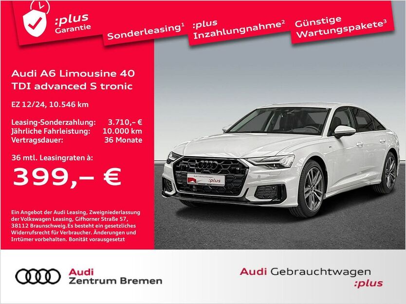 Audi A6 10.546 km 58.950 € Bremen 28207