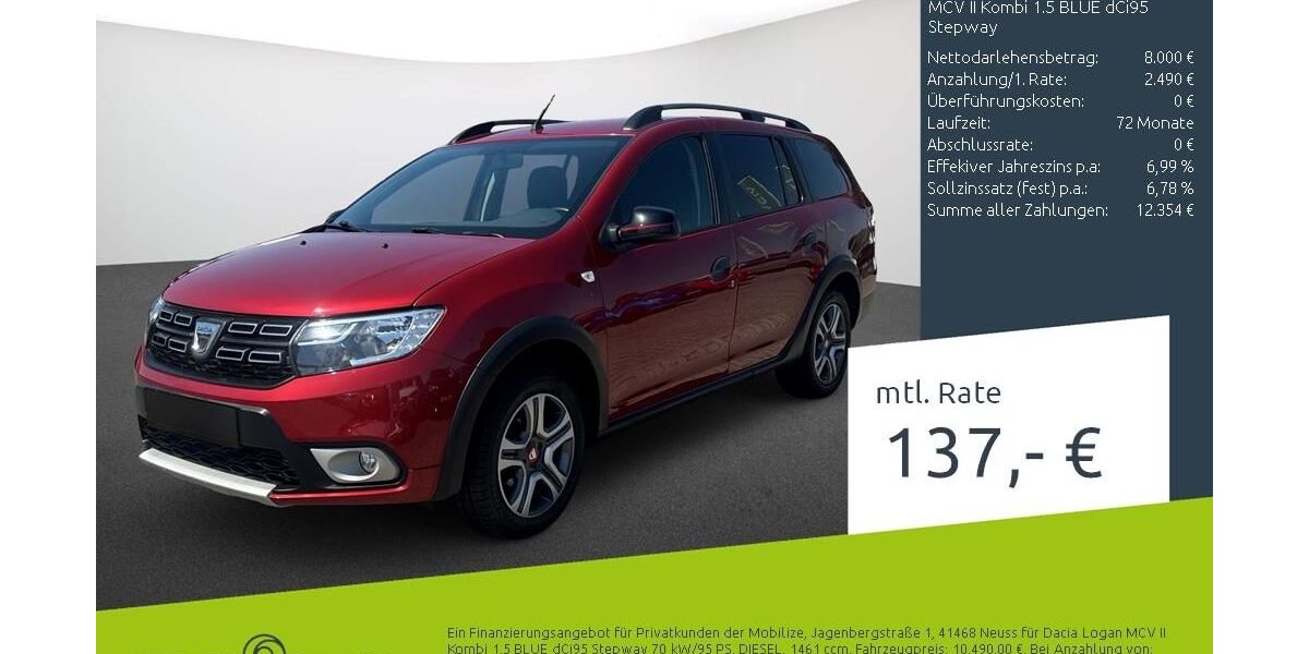 Dacia Logan 114.763 km 10.470 &euro; Stuhr 28816