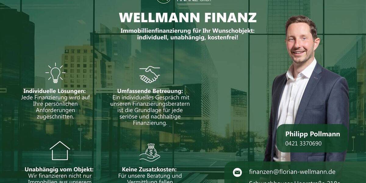 Etagenwohnung Oyten - 3 Zimmer, 110 m&sup2;, 349.000&euro; | Angebot:26929324