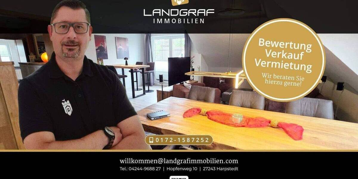 Etagenwohnung Harpstedt - 3 Zimmer, 91 m&sup2;, 650&euro; | Angebot:26826794
