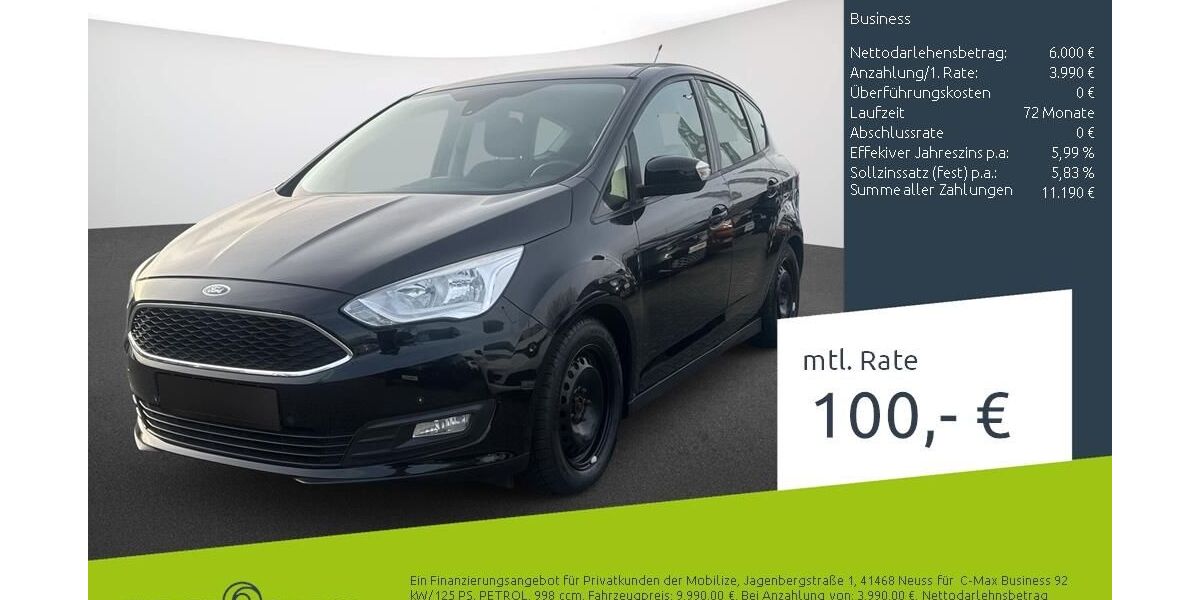 Ford C-Max 98.344 km 9.699 &euro; Stuhr 28816