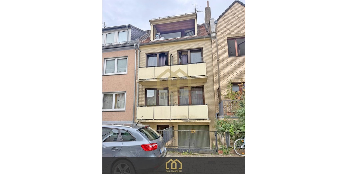 Attraktive 2-Zimmer-Eigentumswohnung im Dachgeschoss mit zwei Balkonen Bremen-Findorff - Dachgeschoßwohnung Bremen Findorff | Angebot:27338630