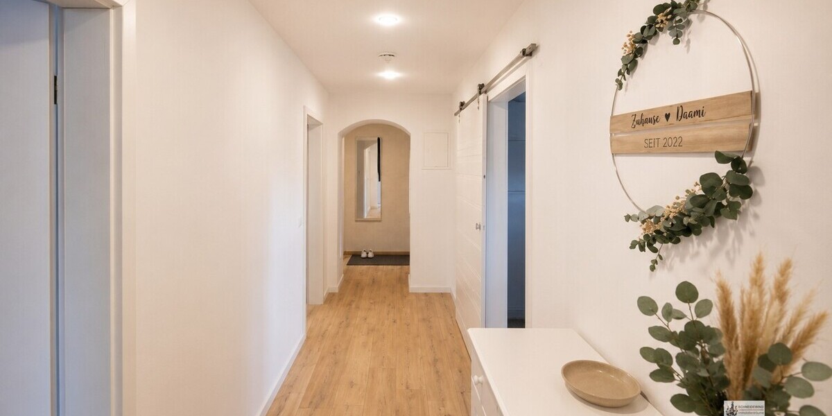 3,5 Zimmer OG - Wohnung im 5 Parteienhaus in ruhiger Lage mit Einbauküche und Stellplatz - Etagenwohnung Syke | Angebot:27312337