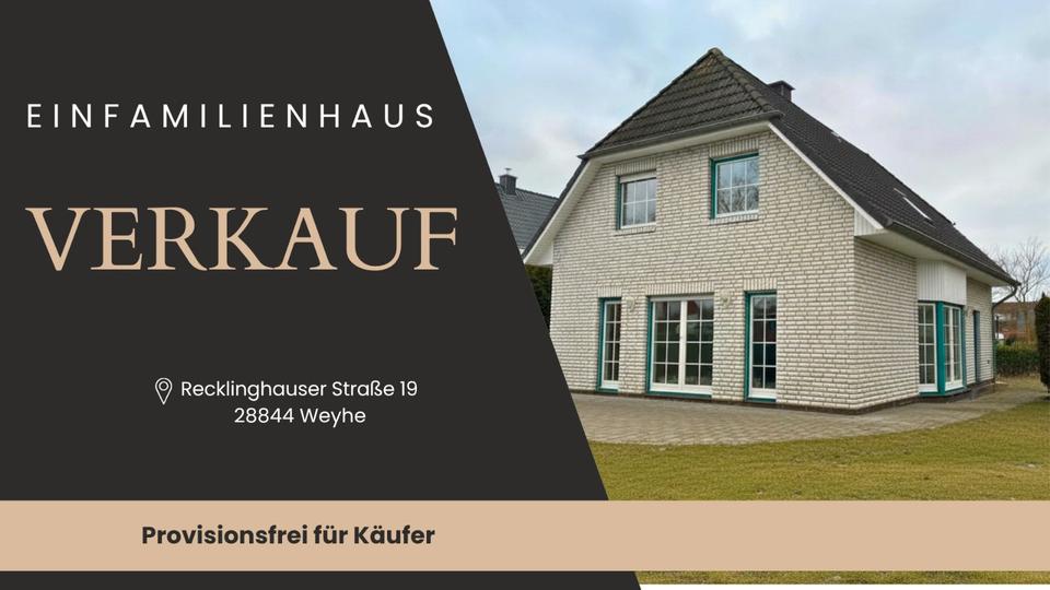 Einfamilienhaus Weyhe - 5 Zimmer, 140 m&sup2;, 449.000&euro; | Angebot:26098881