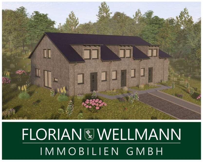 Lilienthal-Worphausen | Neubau-Reihenendhaus im KfW-40-Standard in zweiter Reihe 4 zimmer
