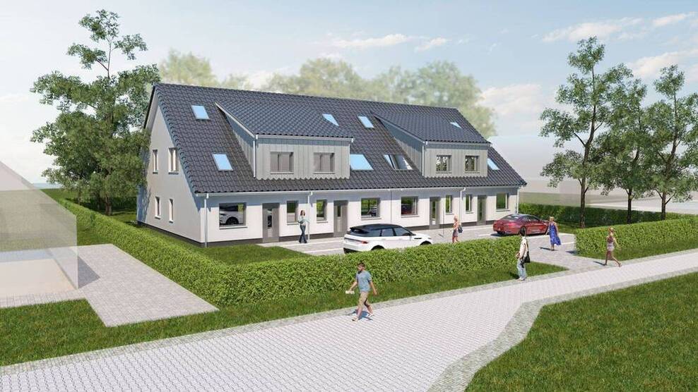 Wohnen im Grünen: Neubau von vier Reihenhäusern in Melchiorshausen 5 zimmer