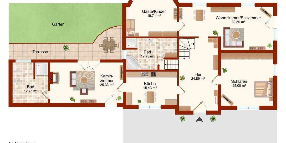 Mehrfamilienhaus, Wohnhaus Thedinghausen Morsum - 2 Zimmer, 299 m&sup2;, 576.000&euro; | Angebot:25688777