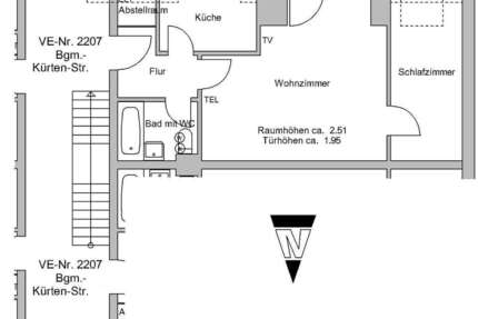 Wohnung Bremen Blumenthal - 2 Zimmer, 48 m&sup2;, 456&euro; | Angebot:27131627